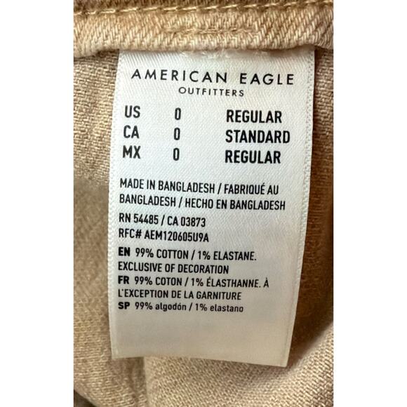 AMERICAN EAGLE OUTFITTERS Super High Rise Baggy Wide Leg Pants 0 25x31 - Picture 9 of 9